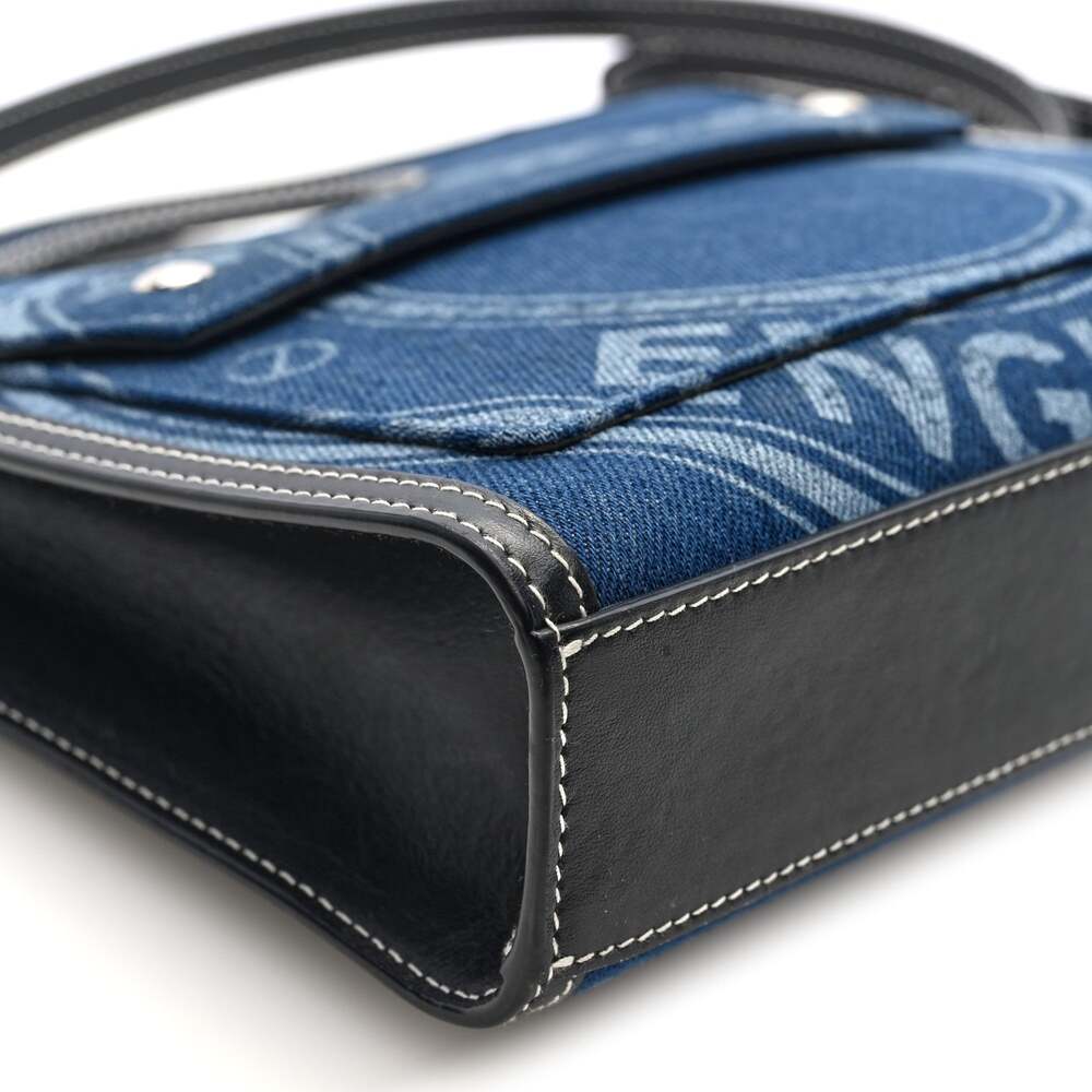 Burberry Denim Smooth Calfskin Mini #262766B47B - Picture 8 of 9